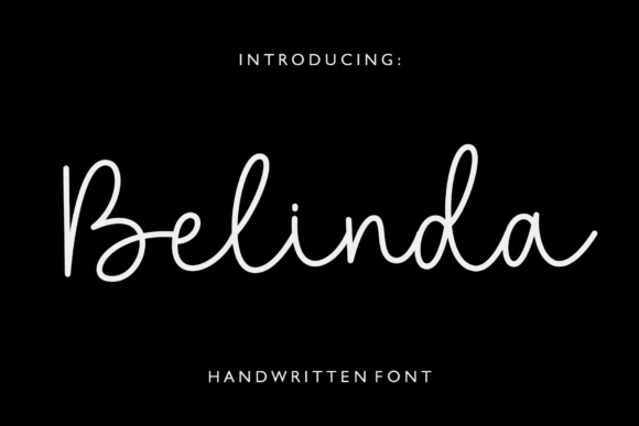 Belinda Font: Capturing Natural Flow in Modern Design