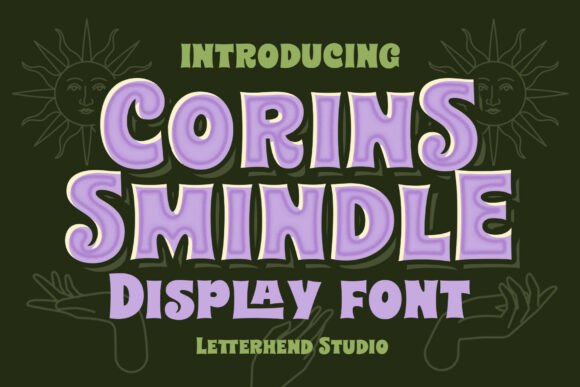 Corins Smindle: Groovy Typography for Modern Branding