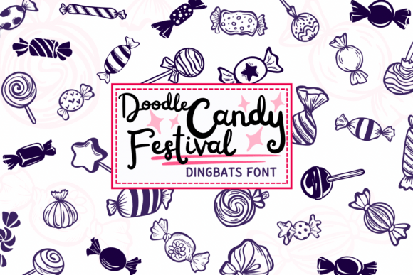 Doodle Candy Festival: A Sweet Design Asset