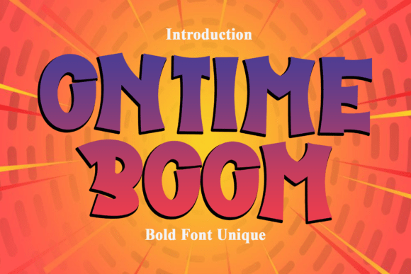 Ontime Boom: Injecting Explosive Energy into Modern Design