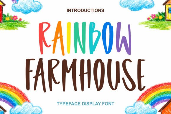 Rainbow Farmhouse: The Cozy Handwritten Font for Modern Designers