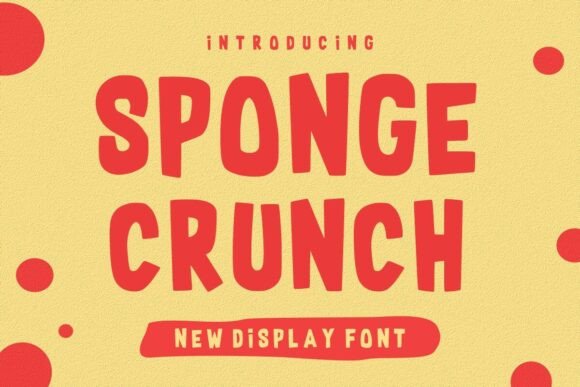 Sponge Crunch: Injecting Playful Energy into Modern Design