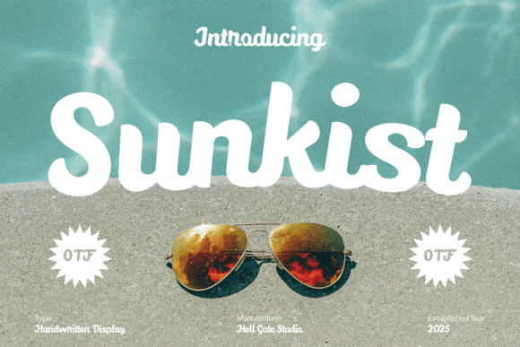 Sunkist: A Summer Script Font for Vibrant Design