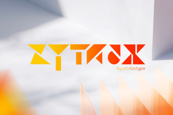 Zyntrax: The Futuristic Typeface for Bold Visual Identity